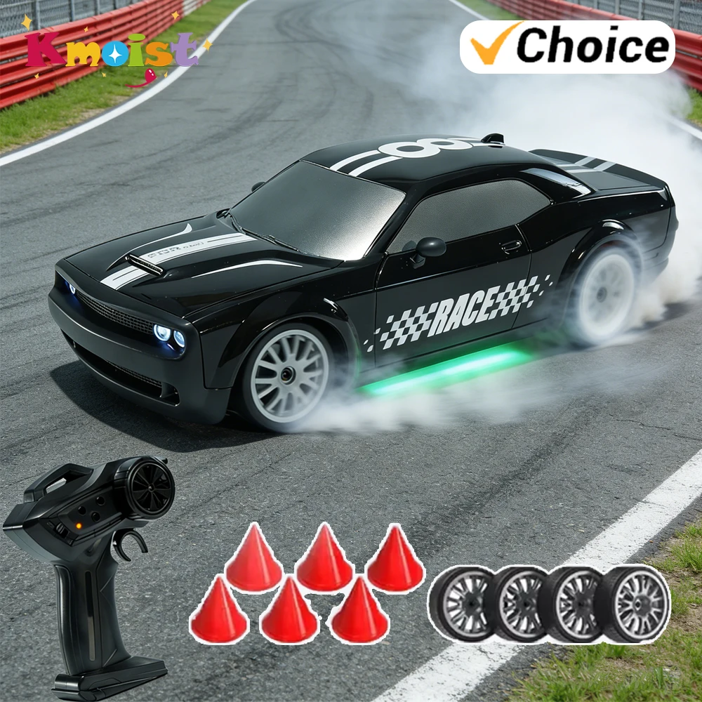 

1/20 Радиоуправляемый автомобиль 4WD с дистанционным управлением, высокоскоростной внедорожник для дрифта со светодиодной подсветкой, детские электрические гоночные игрушки для детей, подарки для мальчиков