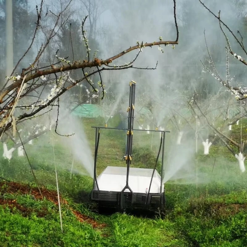 High Efficiency 200L-500L Self-Propelled Sprayer  Engine Remote Control Orchard Plant Protection Machine