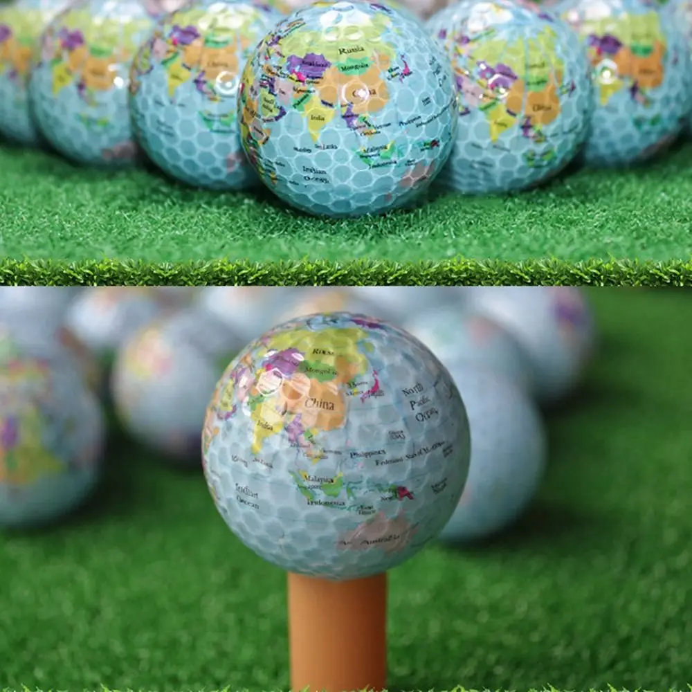 High Quality Beginner Print Pattern Practice Ball Training Tool Outdoor Indoor Golf Ball