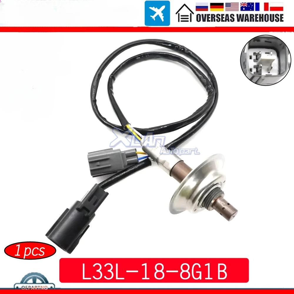 

Upstream Air Fuel Ratio Sensor Lambda O2 Oxygen Sensor L33L-18-8G1B For Mazda 3 6 CX-7 2.3L L4 2006-2013 234-5012