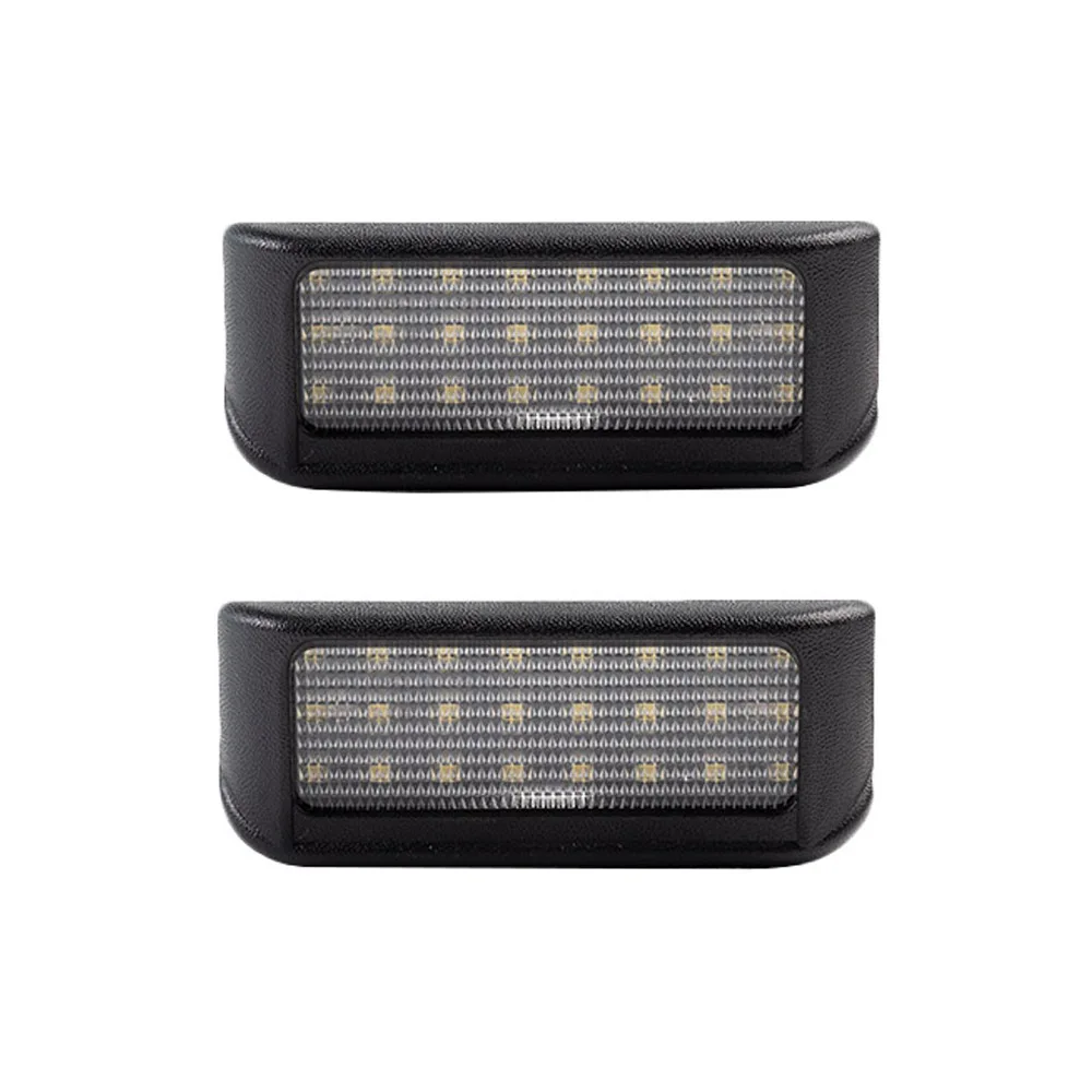 1 Pair LED License Plate Lights 6340G7 6340.G7 Fit for Peugeot Expert Box (VF3A_, VF3U_, VF3X_) 2007+ Rear Bumper Tag Lamps
