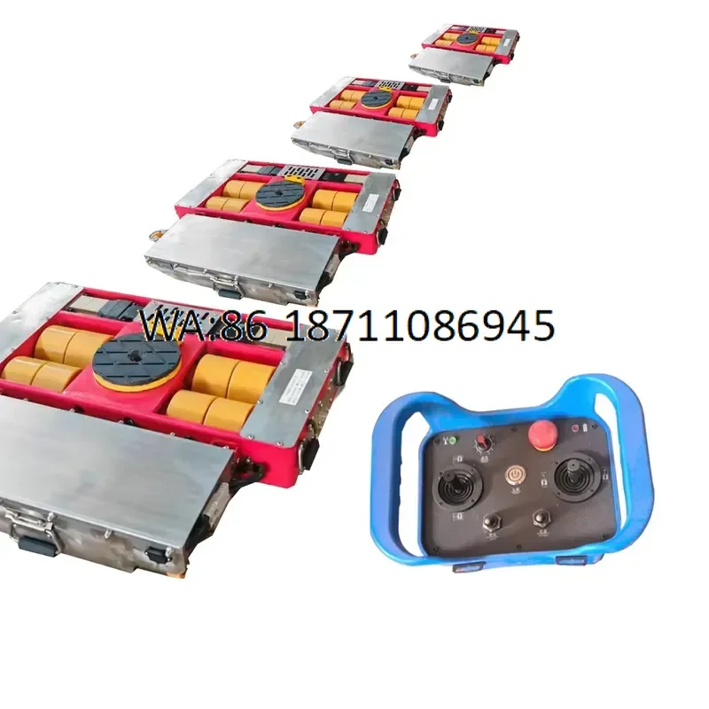 for Multifunctional Wireless Remote Control Cargo Transporter Skates New Mobile Pulley Handling Equipment