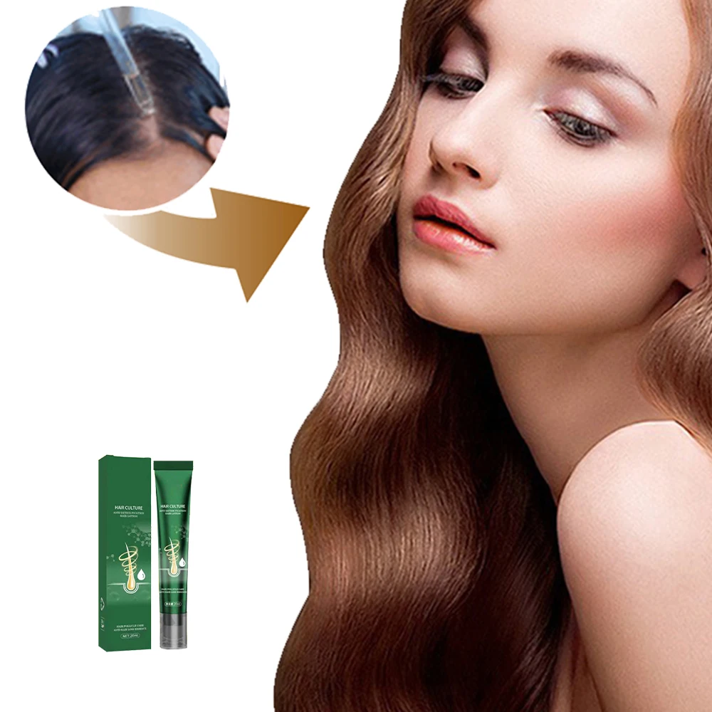 Man Hair Growth Essential Loss Regrowth Treatment Strengthens Hair Nourishes Scalp Light Weight Non Greasy Improve Scalp