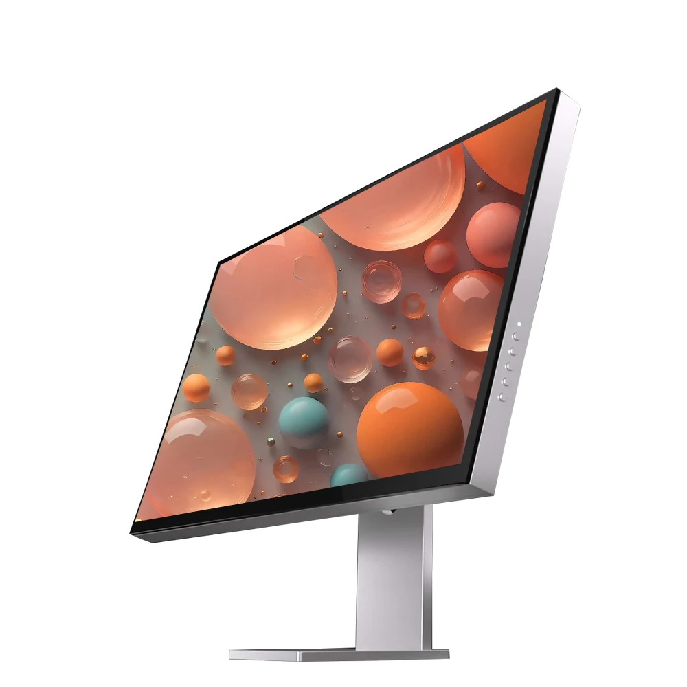 27 Inch 4K Designer Monitor with 99% DCI-P3 450nit IPS Panel 75HZ/160Hz HDR Features Speaker DSP Aluminum Alloy  Desktop SCREEN
