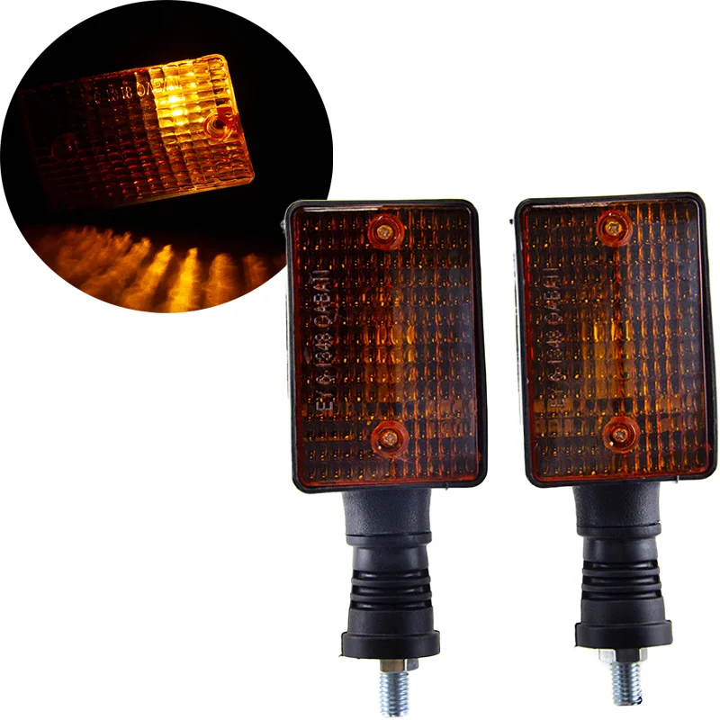 

For Yamaha XT350 XT600 XT550 XT250 FZ750 DT50 DT80 DT125 DT175 Motorcycle Rear Turn Signal Lights Amber Brake Indicators Lamps