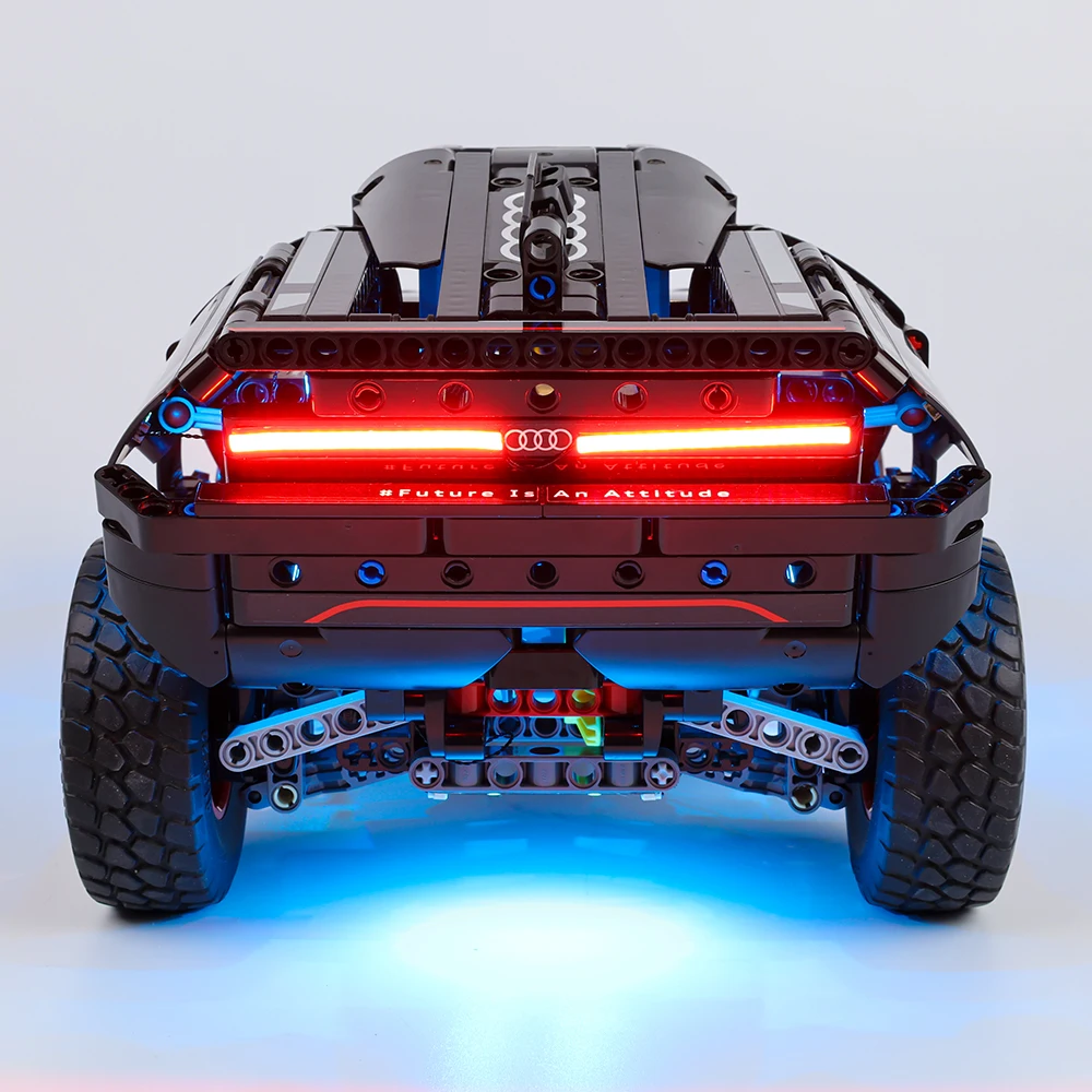 LED Light Kit For Audi RS Q e-tron 42160 Car Building Blocks Bricks Educational DIY Toys Lamp Set No Model