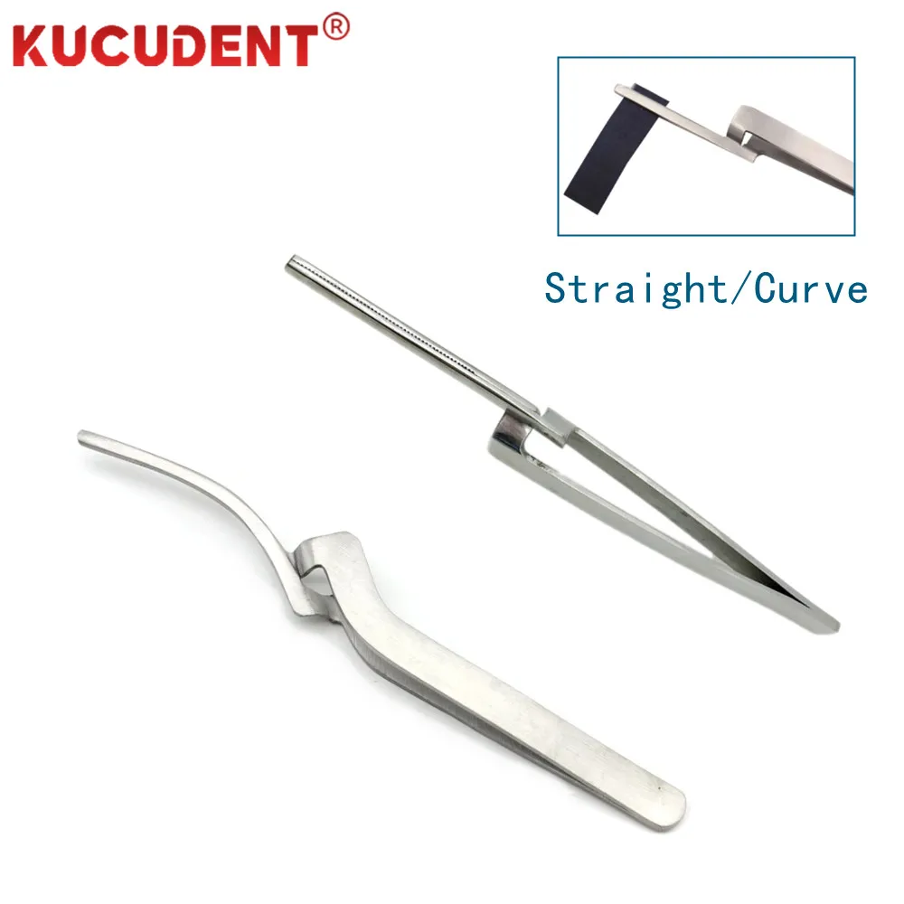 Dental Orthodontic Tweezer Brackets Buccal Tube Plier Lingual Buttons Bonding Articulating Paper Forceps Holder Matrix Clip Tool