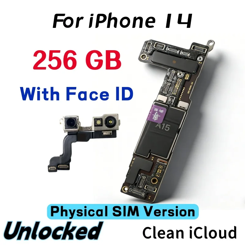 Tested Mainboard For iPhone 14 Pro Max 14 Plus Unlocked With/NO