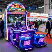 2 Players Dinosaur Century Metal Shooting Arcade Machine, Coin Operated Dinosaur Hunting Game, Redemption Cabinet