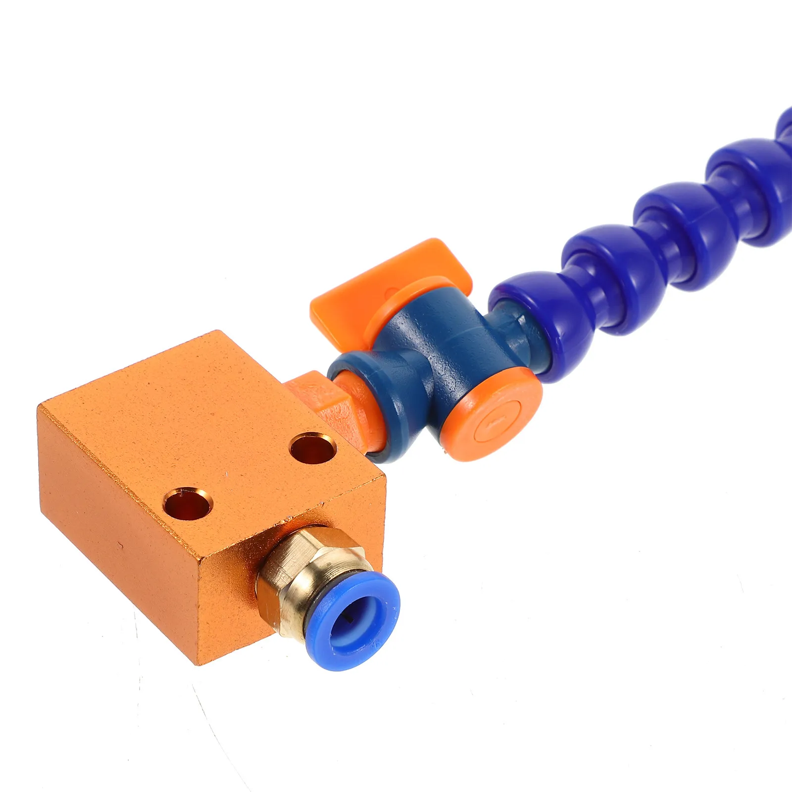 Flexible Cooling Pipe with Universal Round Nozzle for Cnc Lathe Milling Drill Metal Cutting Engraving Efficient Airflow Coolant