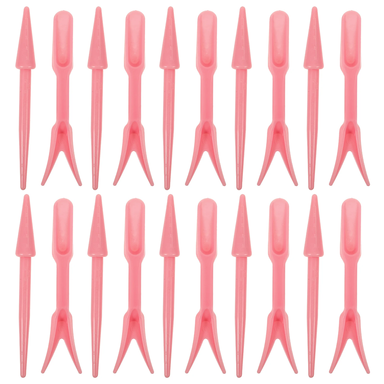 

20 pcs Digging Tool Set Garden Transplanting Dibber Widger Plant Transfer Portable Farm Household Flowerpot Craft