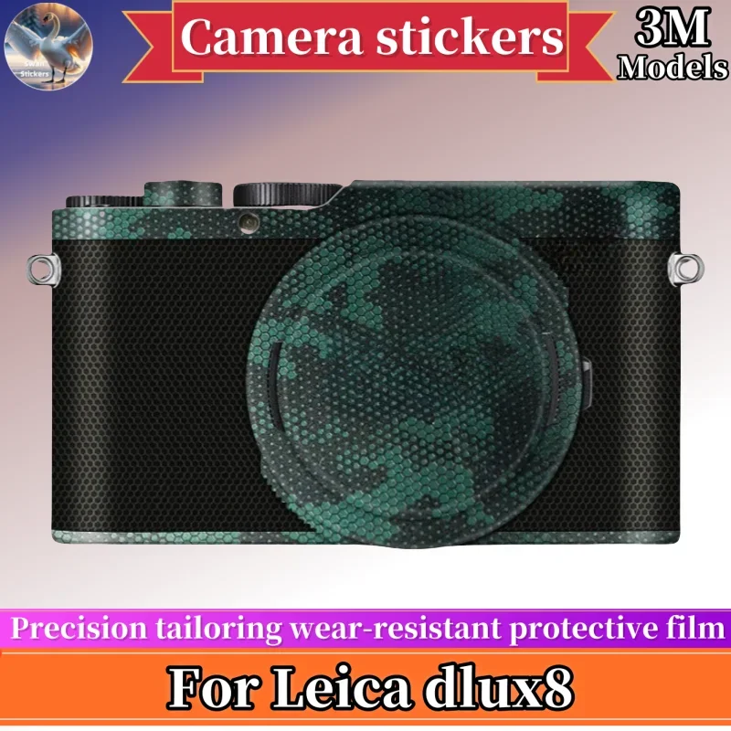 dlux8 skins For Leica dlux8 Camera stickers,protective film ,Precision tailoring wear-resistan