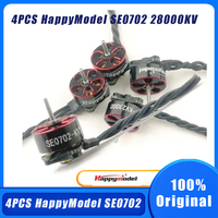 4PCS HappyModel SE0702 28000KV 26000KV 2300KV 1S Brushless Motor for RC FPV Freestyle 65mm 75mm Tinywhoop Drones Mobula6 ELRS
