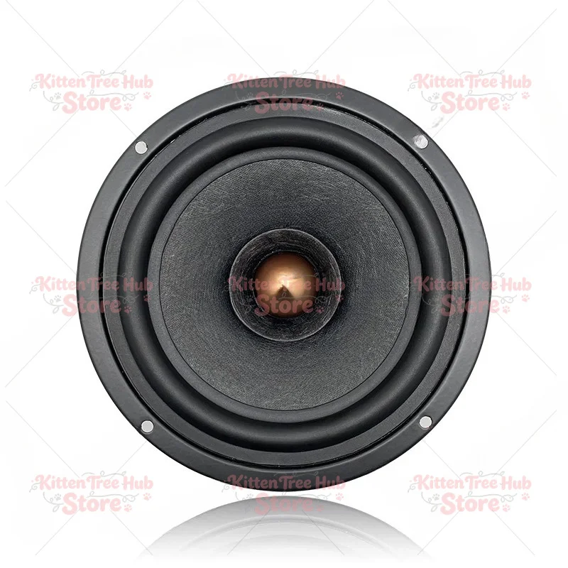 Full-Range Speaker Driver Unit Monitor Audiophile Grade Wool Fiber Paper Cone