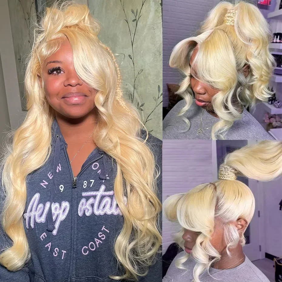 30 40 Inch 360 Full Lace Wig Human Hair Body Wave 13x4 13x6 