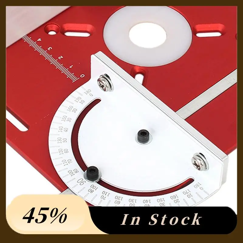 Aluminum Router Table Insert Plate Jigs Router Table Multifunctional Trimmer Engraving Machine