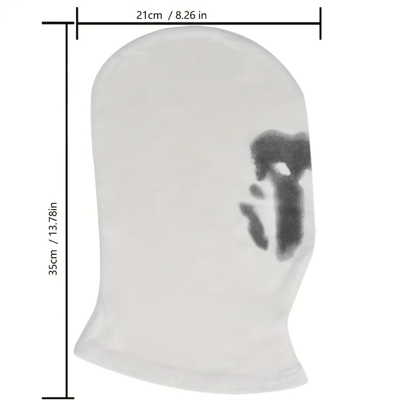 Máscara de halloweenorschach inkblot watchmen cosplay traje páscoa carnaval festa vestir-se máscara de terror decoração prop acessórios