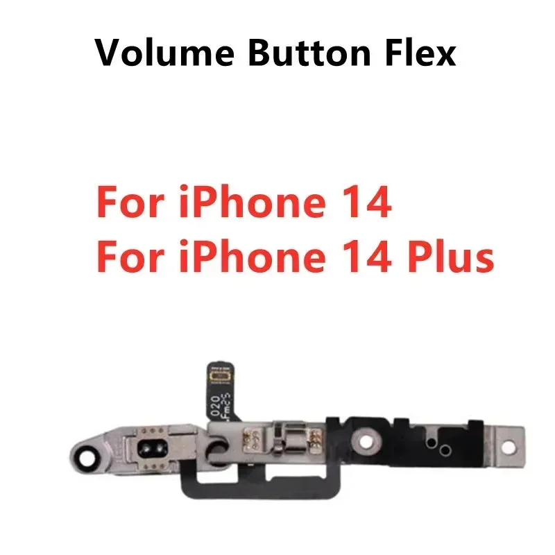 High-quality Volume Vibrator Button Key Flex Cable For IPhone 14 Plus Ribbon Repair Part