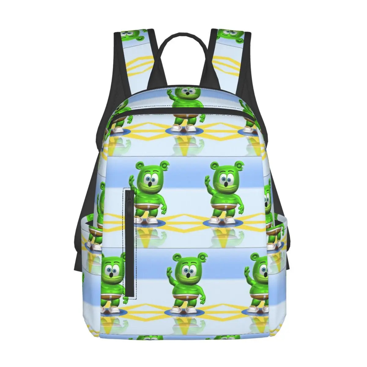 

Gummibar (the Gummy Bear) Backpack Daypack Large Capacity Kids BookBag School Bag Shoulder Bags for Men Women