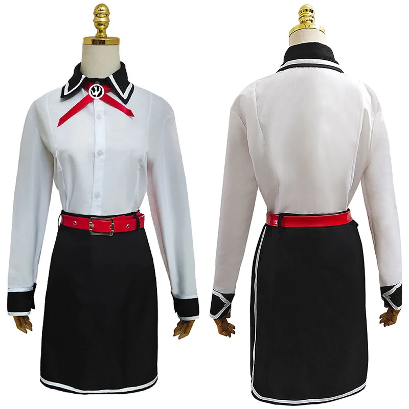 

Game BioShock Infinite Elizabeth Cosplay Costume Shirt Skirt Dresses Outfits Halloween White Uniform For Women Disguise Clothes