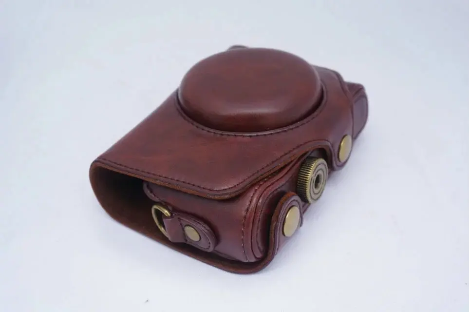 Caso da câmera saco do plutônio para canon powershot sx700 sx710 com alça de ombro