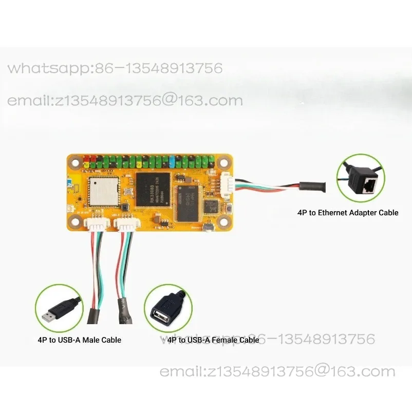 Mini main board ROCK PI S0 RK3308B quad-core CPU single board computer