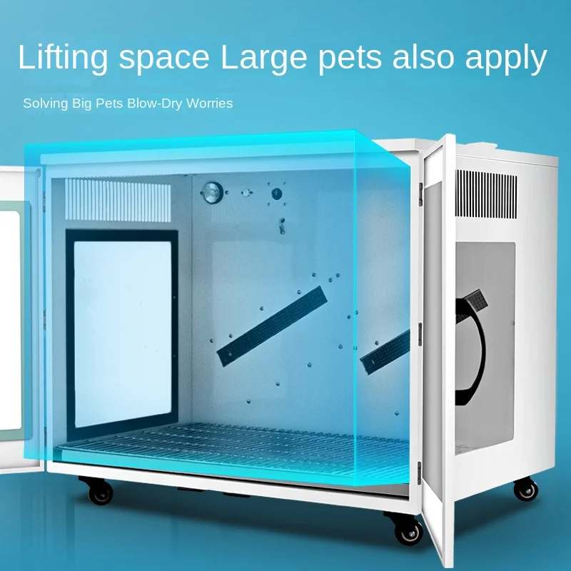 Intelligent Eco-Friendly Large Generation Plastic Pet Air Dryer Cat Dog Drying Box with Hair Supply for Pet Cleaning & Bathing