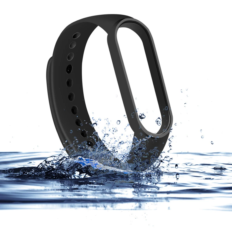 Strap for Xiaomi Mi Band 7 6 3 4 5 Bracelet Wristband Replacement for Mi Band 3 4 5 Silicone Wrist Strap Watchband For Mi7 Mi6