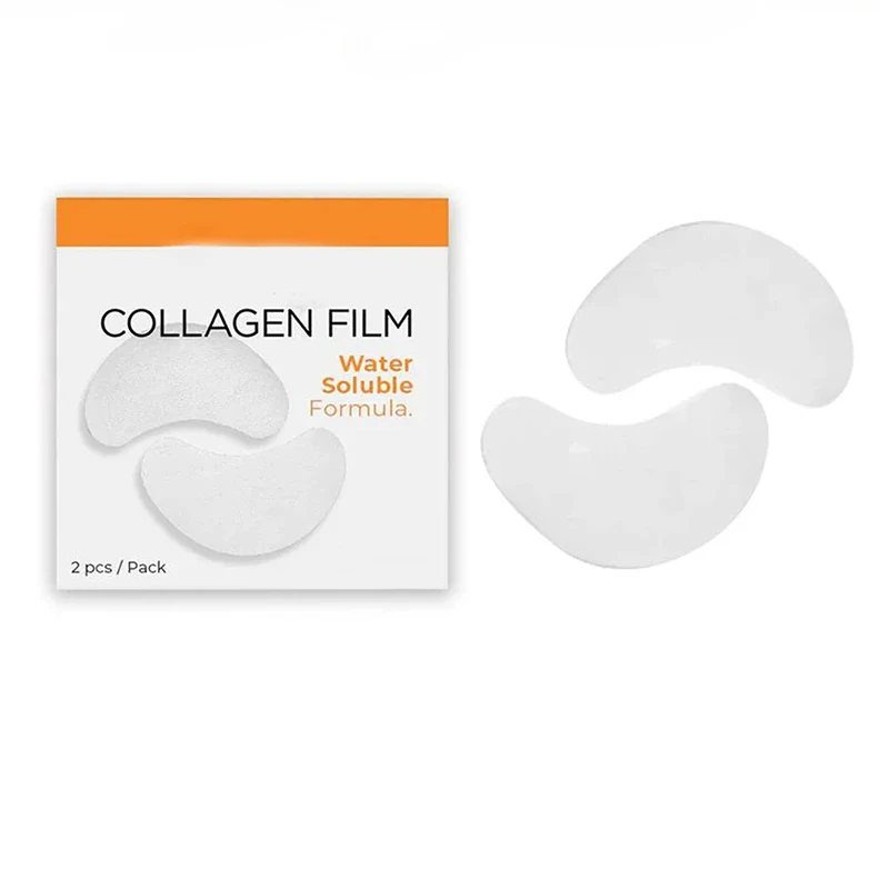 

12Pcs Korea Collagen Film Water Soluble Formula 2023 Anti Dark Circles Patch Eyes Collagen Solid Essence Paste