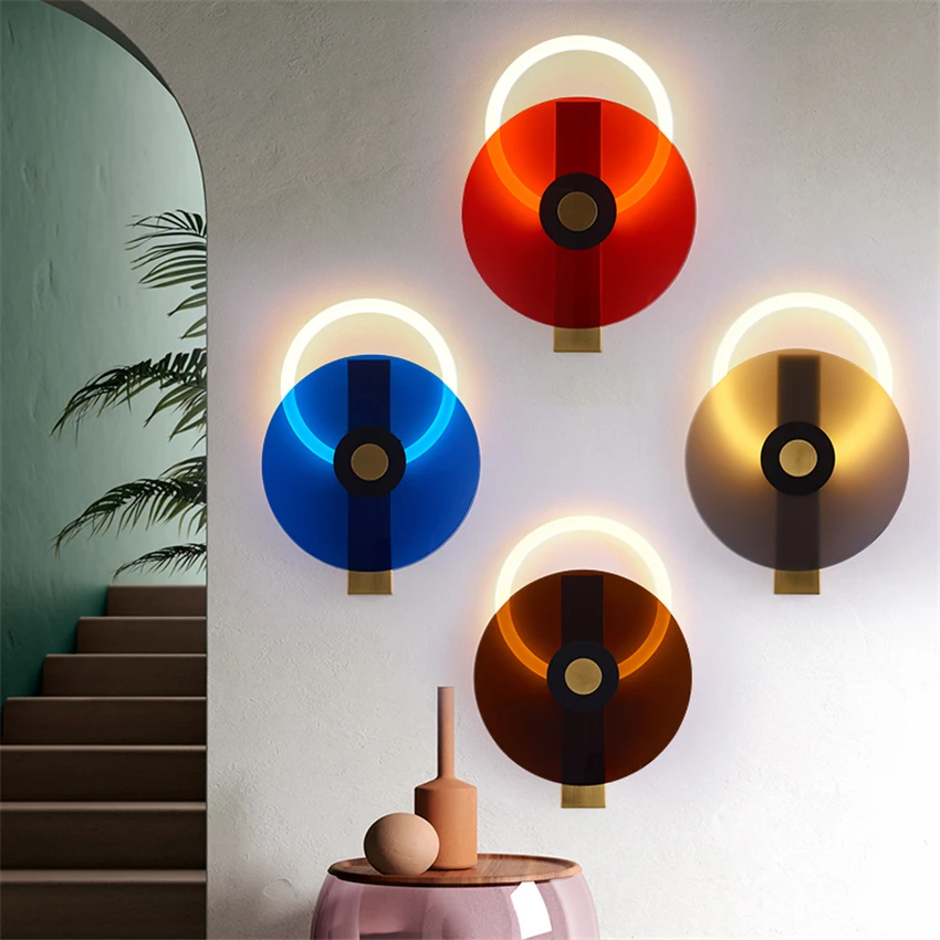 

Modern Acrylic Led Wall Hanging Light for Living Room Kitchen Accesories Table Interior Lighting Home Decoration Luxury