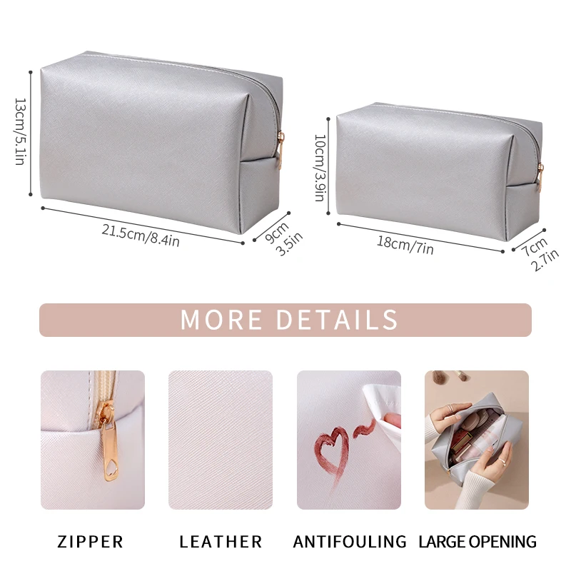 Women‘s Cosmetic Bag Designed Makeup Bag for Travel Large Capacity High-end Storage Bag Lipstick and Toiletries Storage Bag