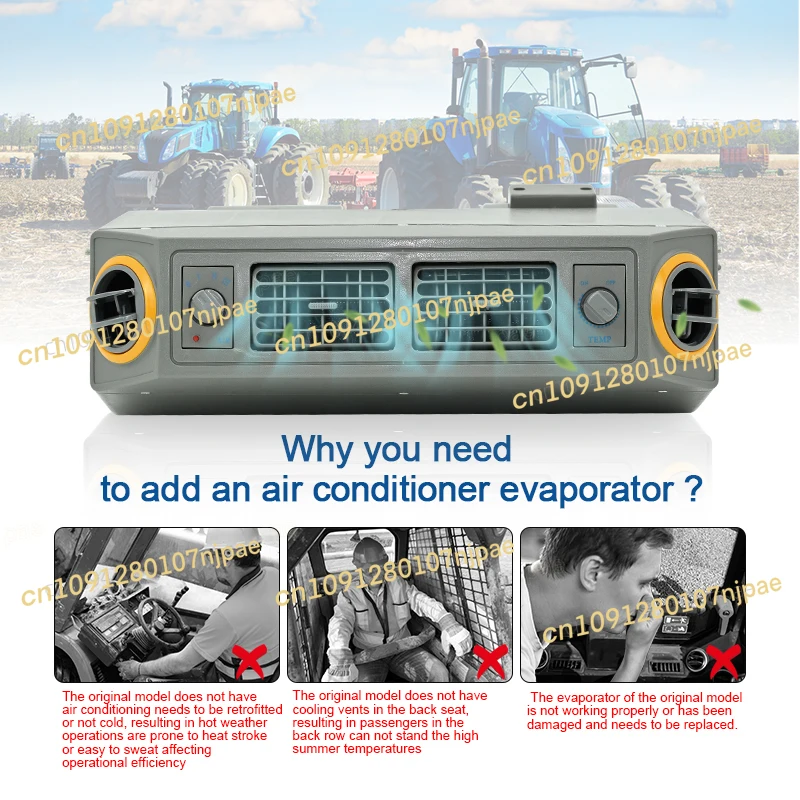 406 riscaldamento Compressore universale per auto elettriche con sistema A/C 12V/24V – Perfetto controllo del clima dell'aria condizionata per camion