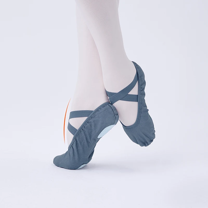 Women Ballet Shoes Girls Professional Ballet Slippers Split Sole Dance Shoes Women Dance Training Shoes