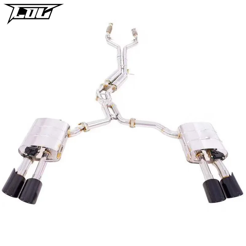 

Catback Exhaust For AUDI A6/A7 C8 3.0T 2019-2022 Stainless Steel Car Exhaust System High Performance Exhaust Pipe Muffler