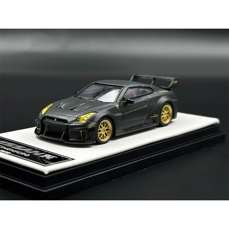 MiniStation 1:64 F&F Brian GTR R35 Diecast Diorama Car Model Collection Miniature Carros Toys