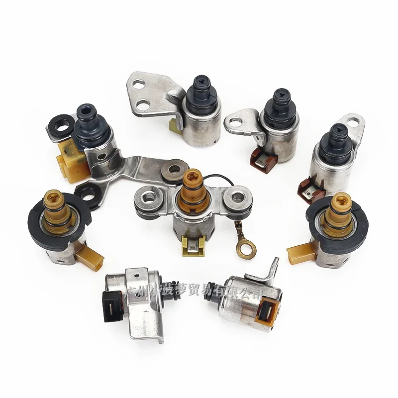 Hot Selling Original JF506E Transmission Solenoid Set 9 Piece Kit 09A 09B For VW BORA,GOLF/GTI,JETTA,SHARAN,SEAT