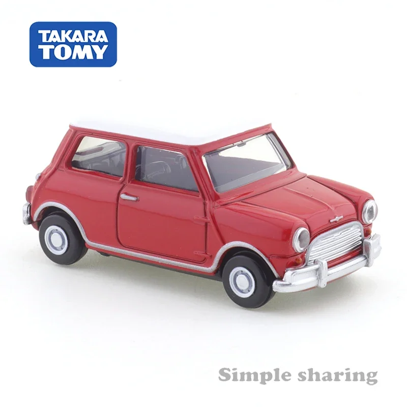 Takara Tomy Tomica Premium 12 Morris Mini (especificación de lanzamiento) coche de aleación de Metal fundido a presión para niños, regalo de