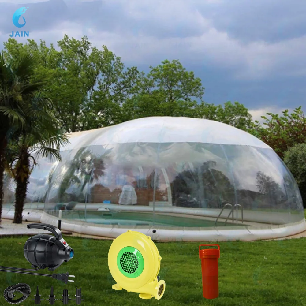 

Giant Swimming Pool Cover, PVC Waterproof Rain Cloth, Dust Cover, Bracket Inflatable Round Swimming Pools Cover for Frame Pool