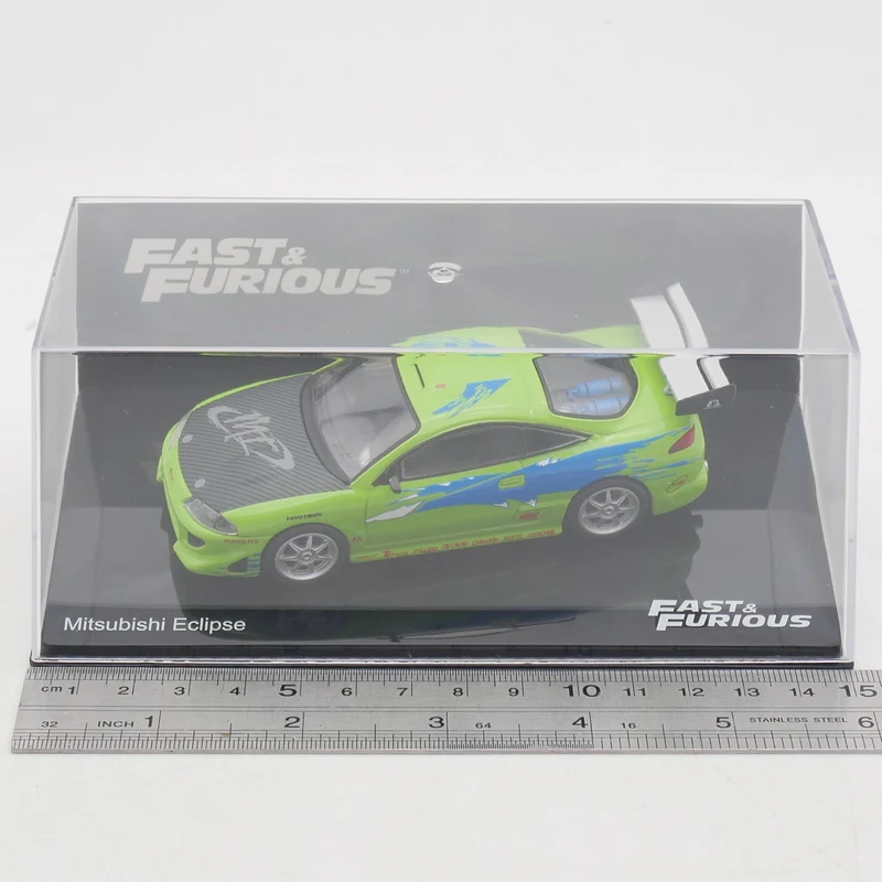 

Diecast Ixo 1:43 Scale Mitsubishi Eclipse Mitsubishi Speed & Passion Movie Car Alloy Car Model Collectible Toy Gift Souvenir