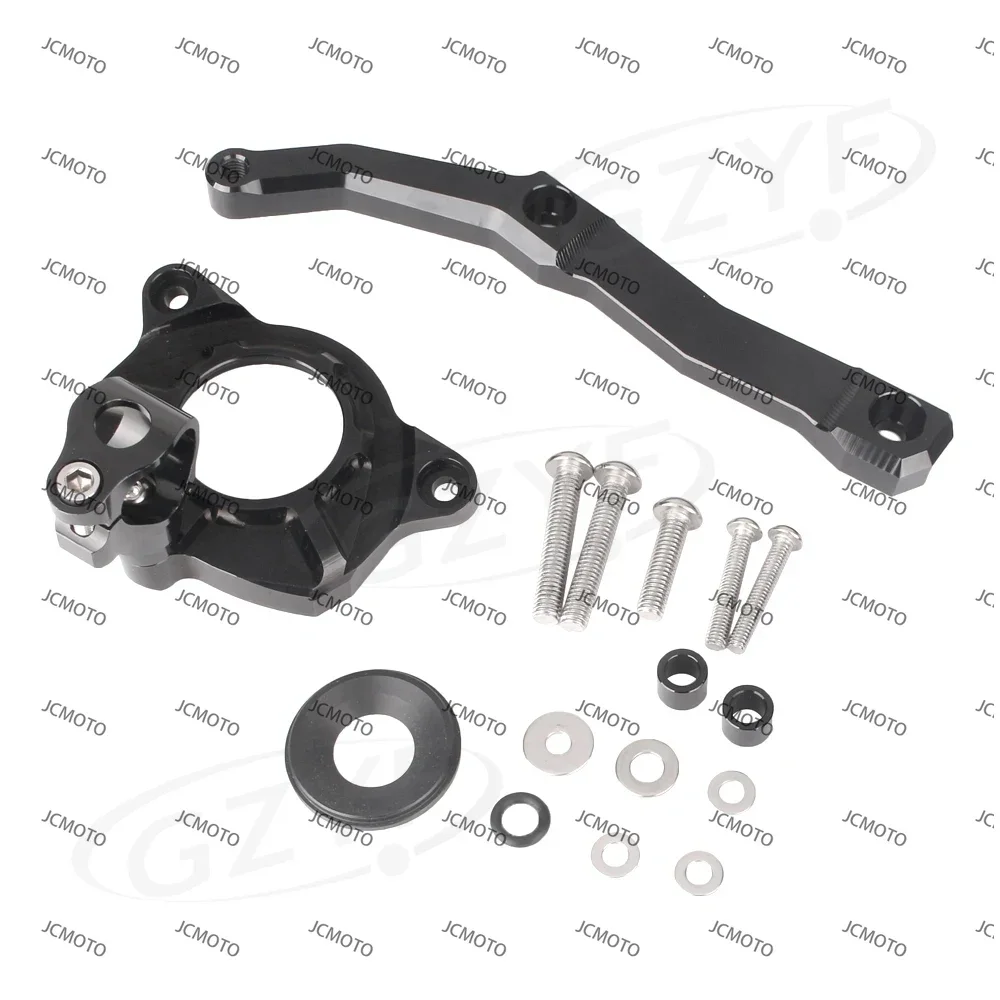 

For Kawasaki Z1000 2010 2011 2012 2013 Aluminum CNC Motorcycle Steering Damper Stabilizer Bracket Mounting Holder Set