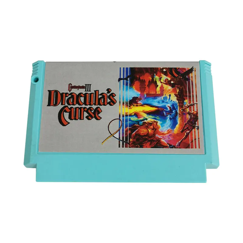 Castlevania-3-Dracula لعنة الرجعية وحدة التحكم ، الكمبيوتر الأسرة ، FC ، الأسرة ، NES لعبة خرطوشة ، 60 دبوس