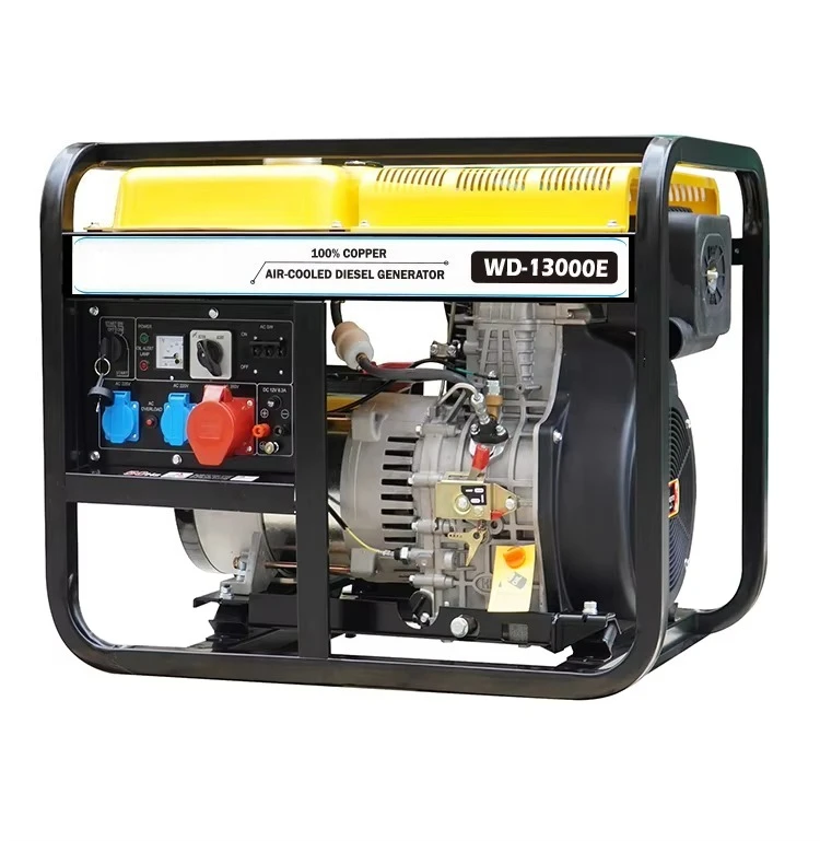 China Made 10kw 13kva  Generator Nest Selling air Cooled Single Phase Three Phase Generator for Sale