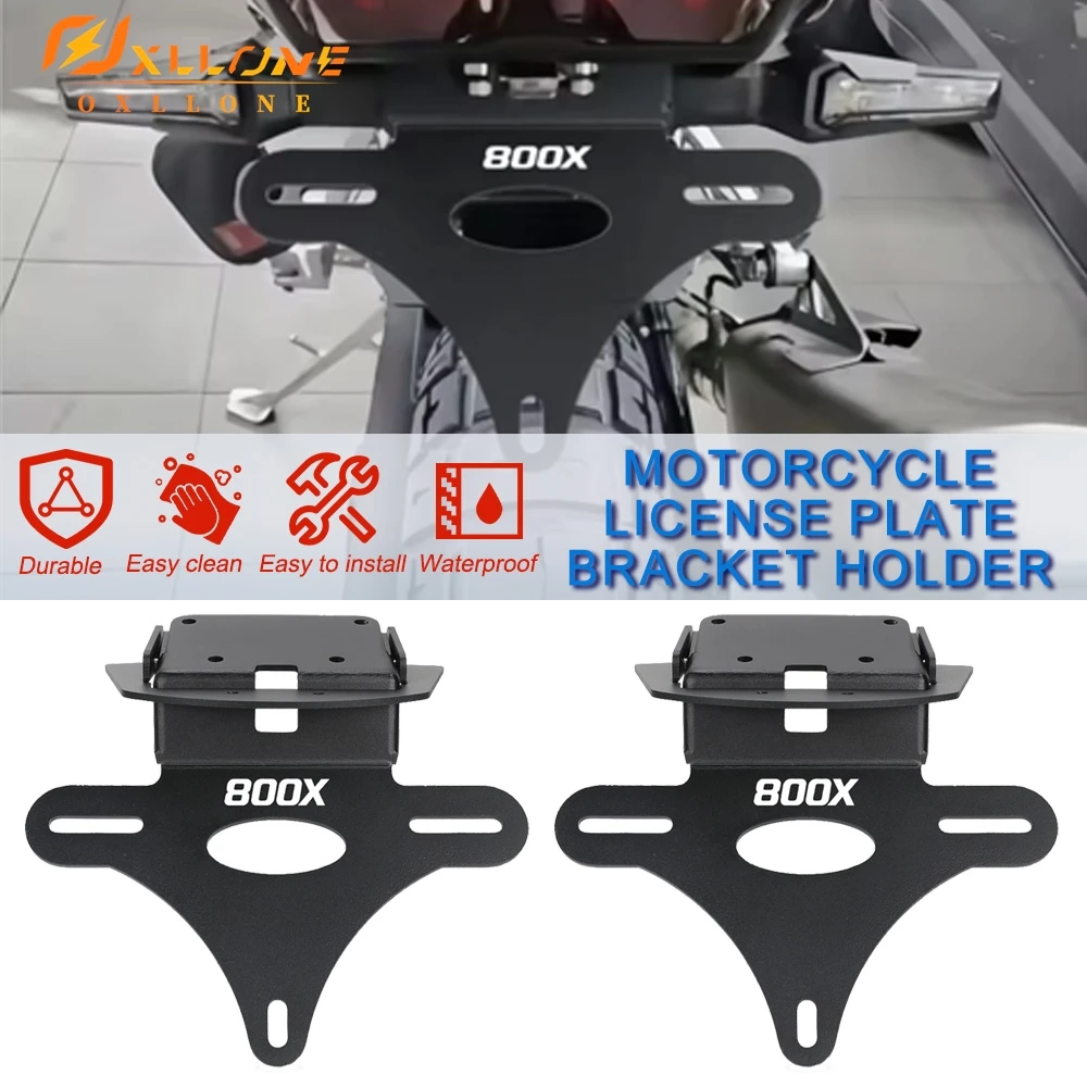 2026 Fender Eliminator Halterung für KOVE 800X 800 X Pro KY800X ADV Rally Super Adventure 2024 2025 Heckaufbausatz Kennzeichenhalter
