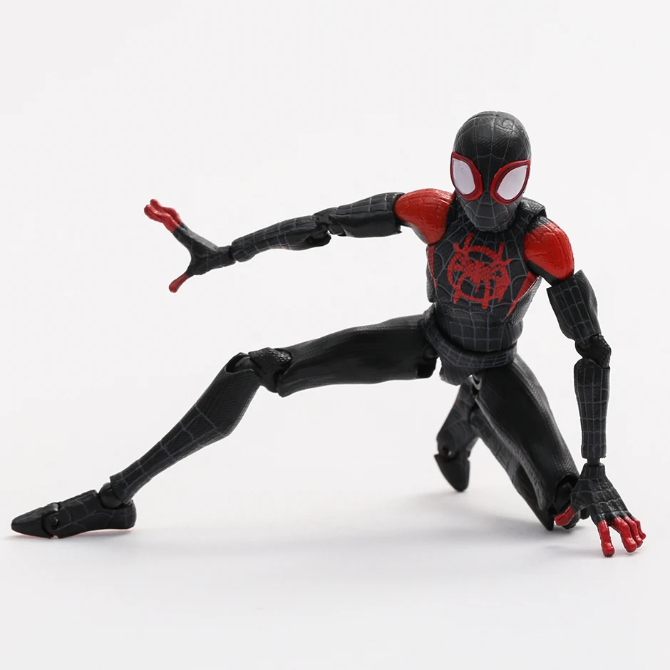 Sentinel Miles Morales SV-Action Spider-Man Into The Spider Verse Action Figure Model Toy Gift Collection Beeldje