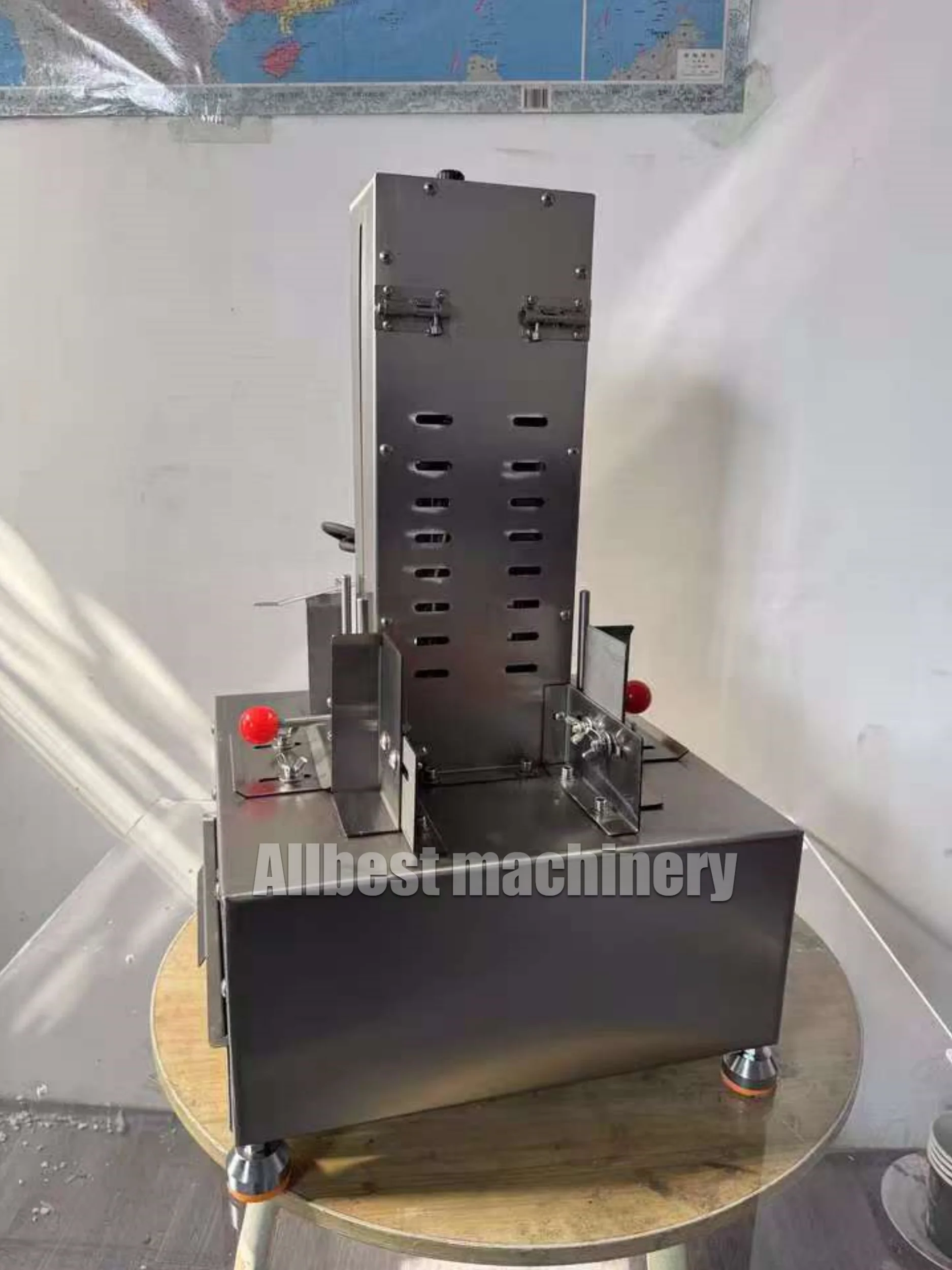 Commercial  Automatic Chocolate Bar Cutter & Crusher Chocolate Processing Machine  Auto Cutter, Grinder &  Scraping Machine