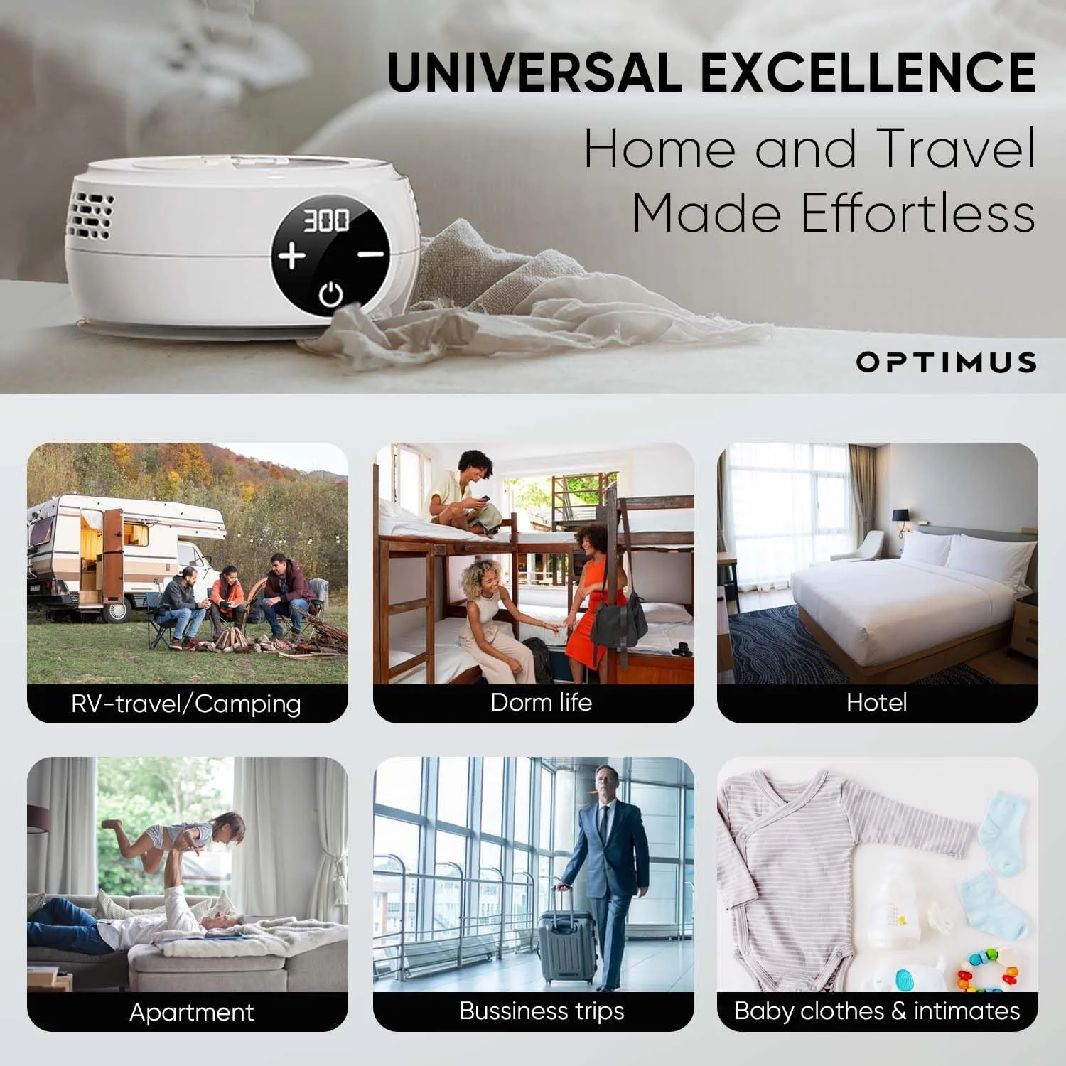 تكنولوجيا مجفف الملابس المحمول الذكي |    للفندق، والشقة، والمركبات الترفيهية، والسفر - ملابس خفيفة للماكينات، والملابس الداخلية