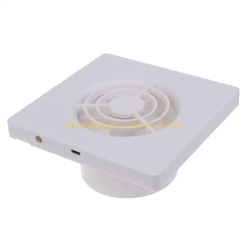 

F68D Exhaust Fan Extractor Fan Ventilation Kitchen Wall Window Fans Inline Fan Portable Ceiling DC5V Low Noise