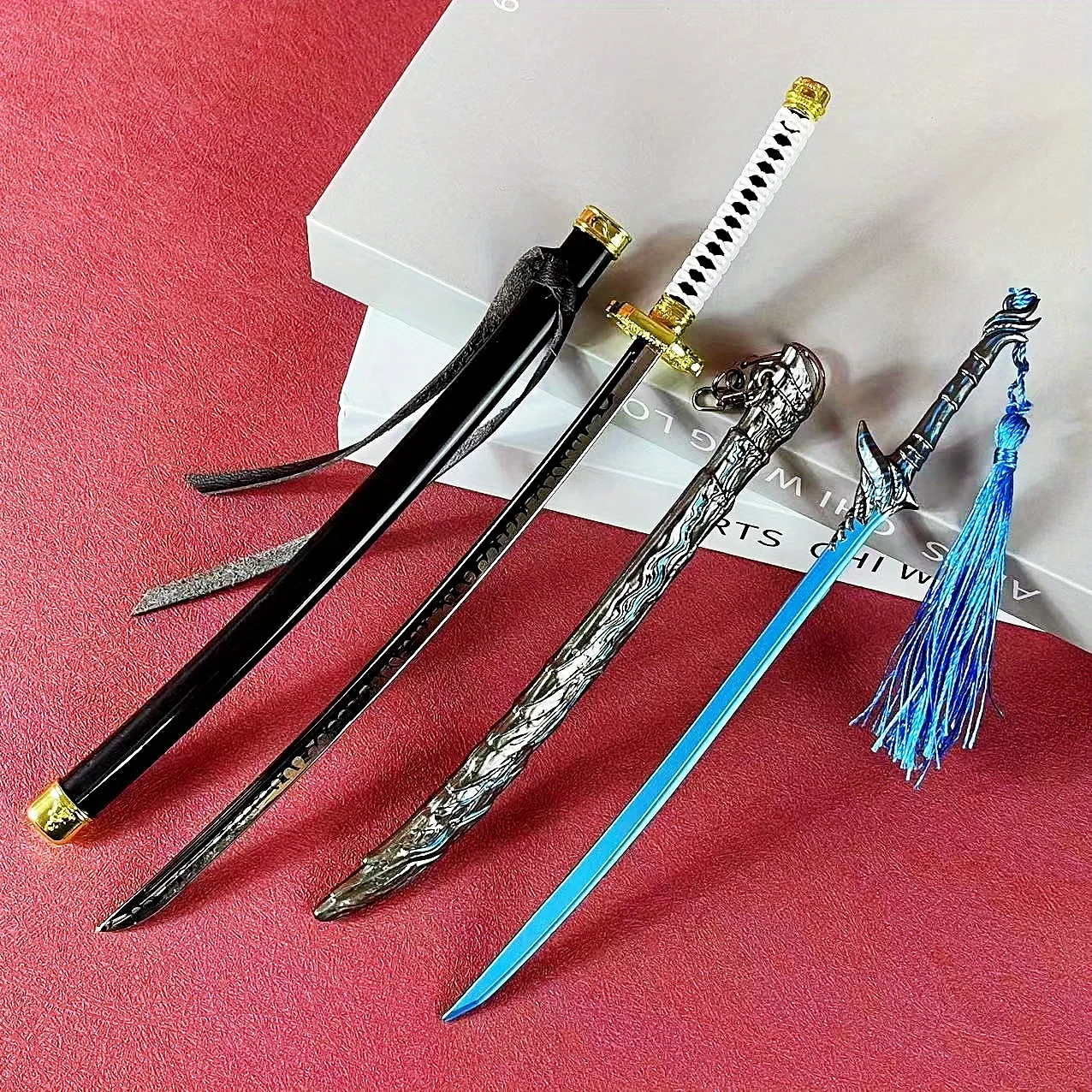 10 pulgadas Metal Vergil Yamato Katana Anime Devil May Cry 5 espada cuchillo Ninja de hierro Yamato Real japonés Katana samurái Sabre juguete