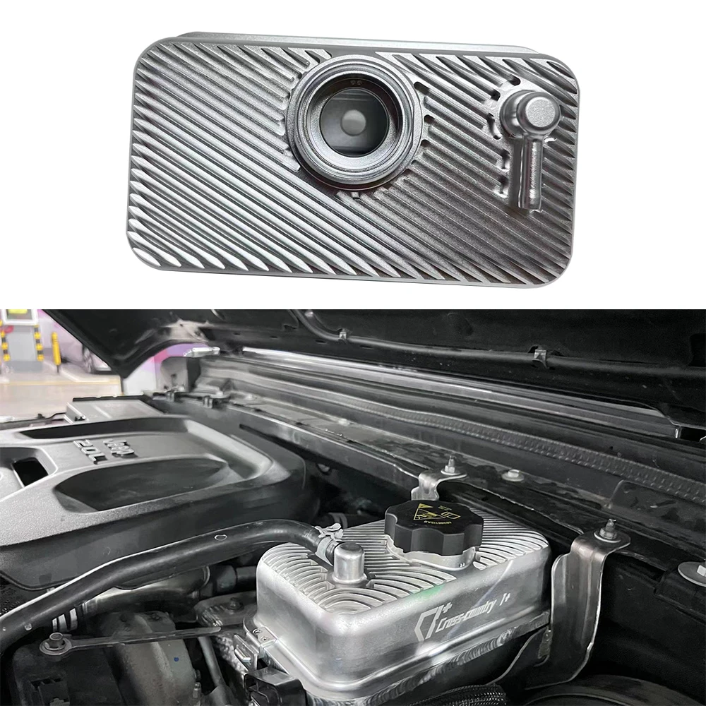 Aluminum Alloy Antifreeze Container Coolant Reservoir For Jeep For Wrangler JL 2018+ Gladiator JT 2020+ 4XE LantSun  JL1313