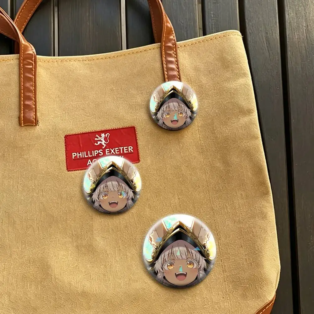 M-Made in Abyss  32/44/58mm Handmade Pins Round Brooch Badge Backpacks Clothes Jewelry Gifts